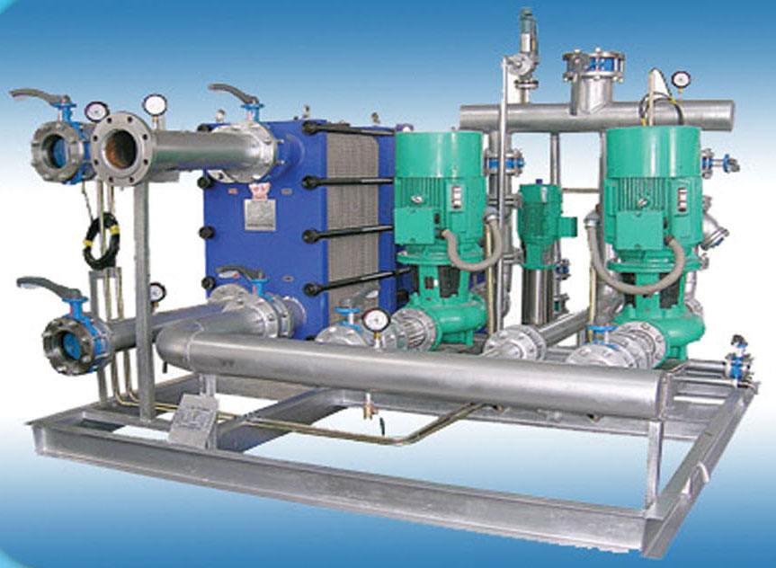 達(dá)旗熱力公司供熱板式換熱機(jī)組